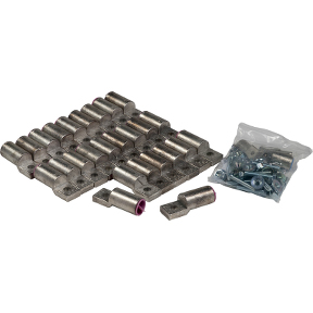 Schneider Electric Compression Lug Kit; for 100-167 kVA single-phase or 150-300 kVA 3-phase transformers